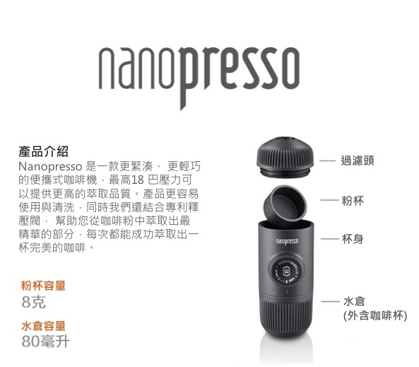 Nanopresso 便攜式咖啡機-14
