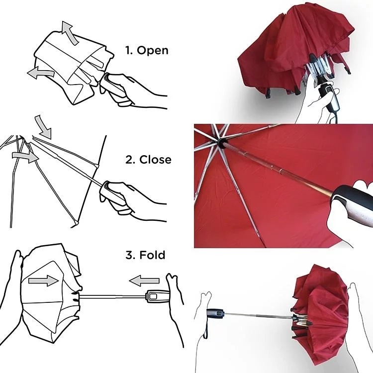 10荷蘭 Senz umbrella 防風雨傘