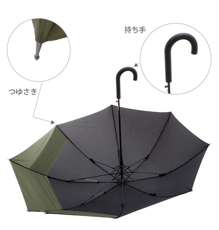 日本 WPC 情侶專用 特別加長版雨傘8