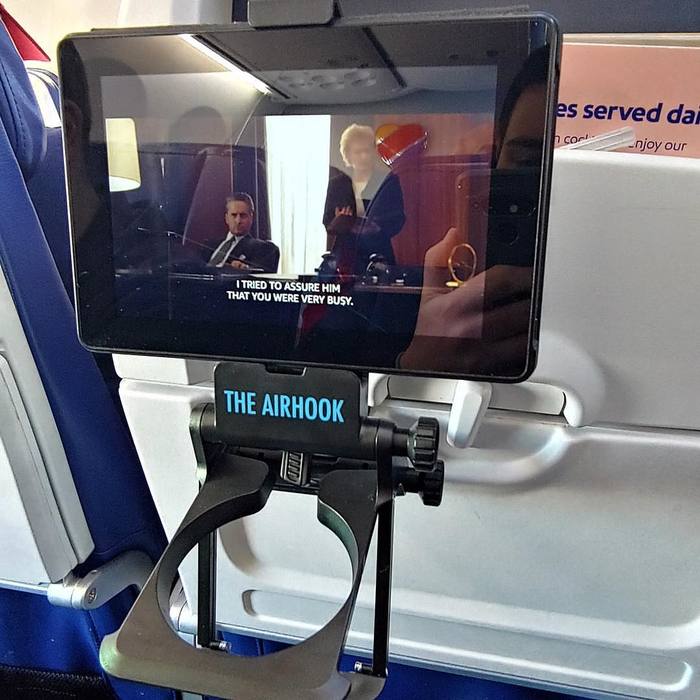美國 Airhook 2.0 廉航必備 手機平板支架2