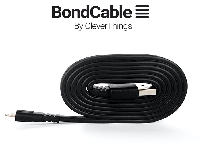 36新加坡 BondCable 首創無纏結 充電線