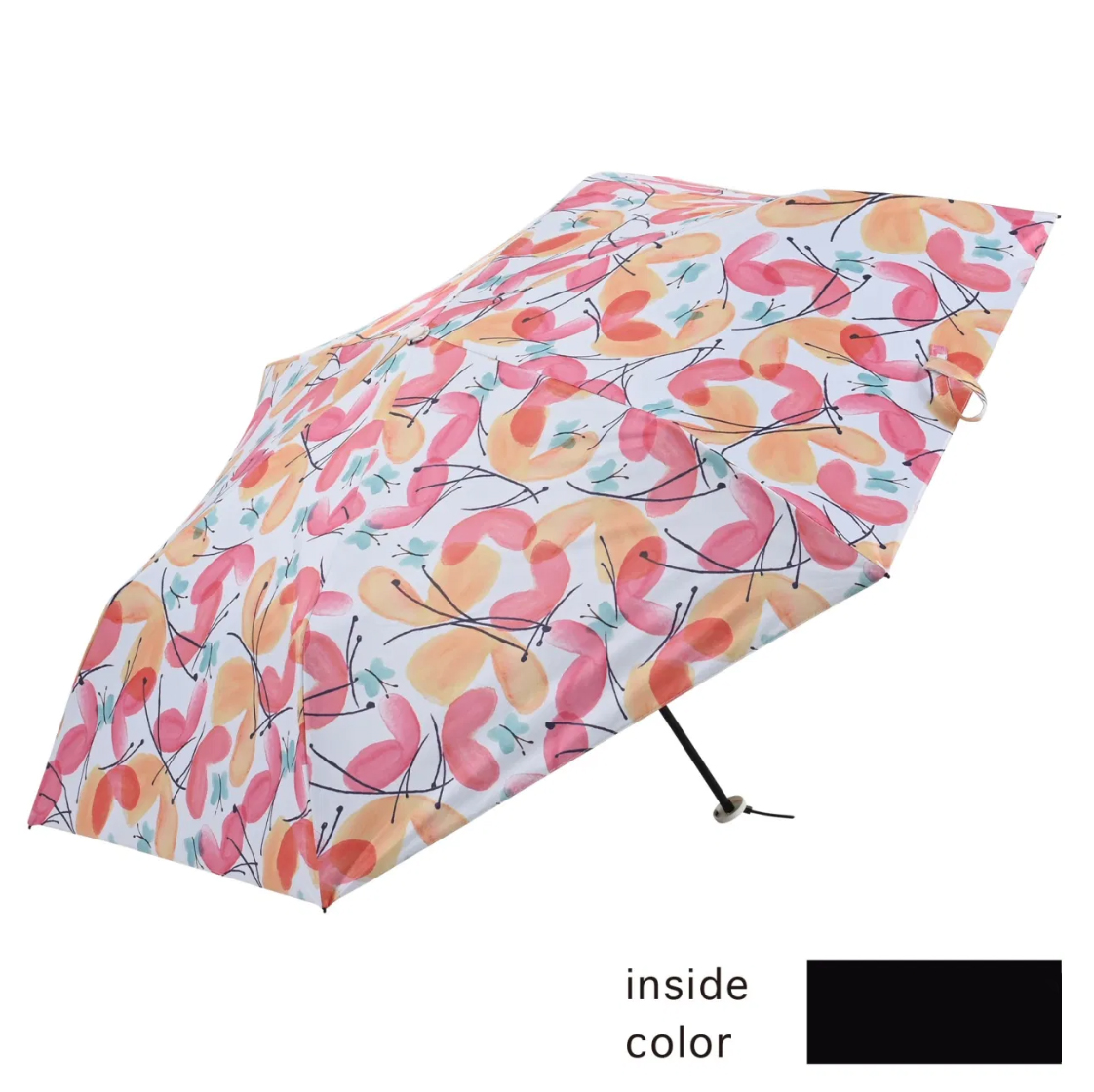 日本 Nifty Colors 遮光花瓣碳輕量迷你傘3